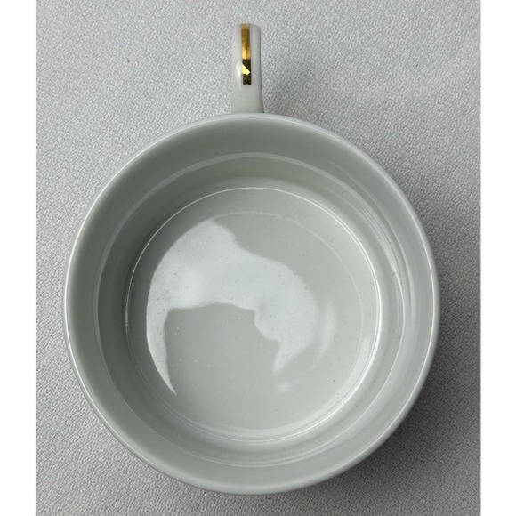 Vintage Imperial Tobacco Leaf China Floral Gold Trim Flat Bottom Cup Retired - Picture 7 of 7